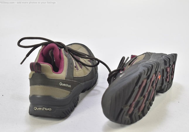 Quechua Damen Wanderschuhe Trekking EUR 38 Nr. 25-J 2612-Schuh-Gebraucht-secondhand
