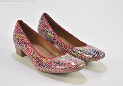Jenny Damen Pumps High Heels UK 5 Nr. 25-F 1034-Schuh-Gebraucht-secondhand