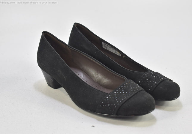 Jenny Damen Pumps High Heels UK 5 Nr. 25-M 378-Schuh-Gebraucht-secondhand