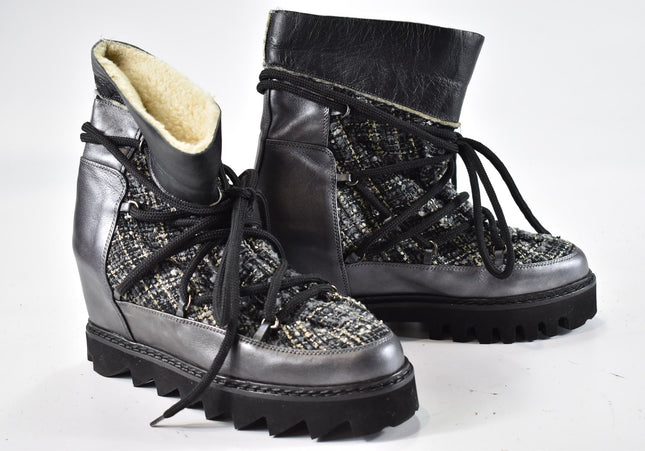 La Corde Blanche Damen Stiefelette Boots EUR 40 Nr. 24-M 4273-Schuh-Gebraucht-secondhand