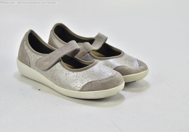 Varomed  Damen Halbschuhe Slipper Ballerinas  UK 4,5 Nr. 25-L 1658