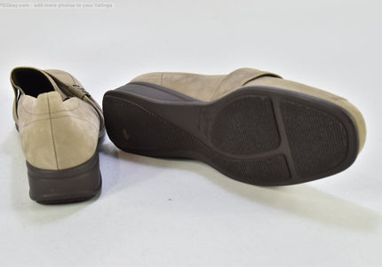 Semler Damen Halbschuhe Slipper Ballerinas UK 9 Nr. 25-U 1406 - Schuh-Gebraucht - Second-hand - gebrauchte Schuhe