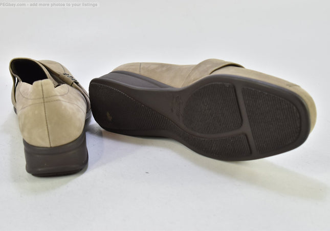 Semler Damen Halbschuhe Slipper Ballerinas UK 9 Nr. 25-U 1406 - Schuh-Gebraucht - Second-hand - gebrauchte Schuhe