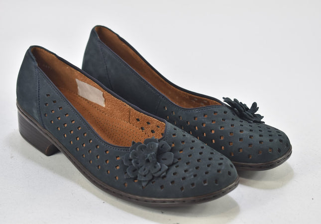 Jenny Damen Halbschuhe Slipper Ballerinas UK 7,5 Nr. 24-U 2683-Schuh-Gebraucht-secondhand