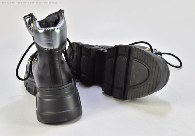 Pollini Damen Stiefelette Boots EUR 39 Nr. 24-B 7020-SchuhGebraucht