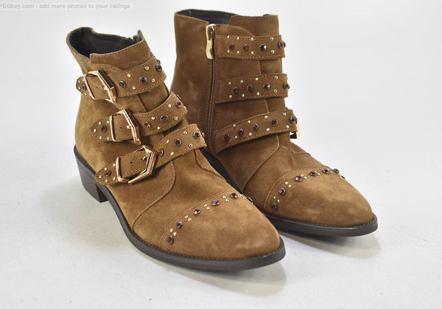 Alma en Pena Damen Steiefelette Boots EUR 39 Nr. 24-B 4791-Schuh-Gebraucht-secondhand