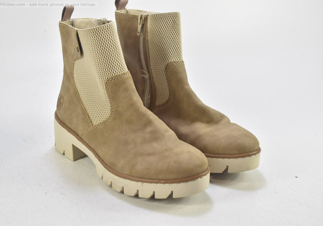 Rieker Damen Stiefelette Boots EUR 39 Nr. 24-B 5516-Schuh-Gebraucht-secondhand