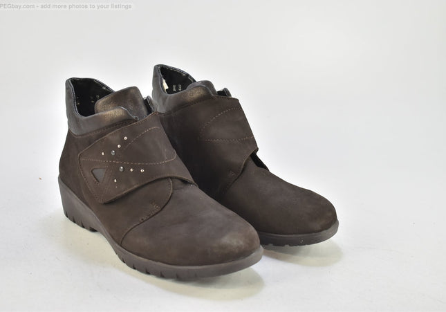 Waldläufer  Damen Stiefelette Boots  UK 6,5 Nr. 26-B 986