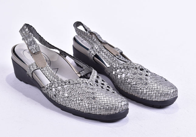 Waldläufer Damen Sandale Sandalette UK 7,5 Nr. 24-SD 3288-Schuh-Gebraucht-secondhand