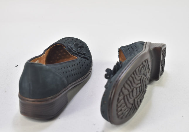 Jenny Damen Halbschuhe Slipper Ballerinas UK 7,5 Nr. 24-U 2683-Schuh-Gebraucht-secondhand
