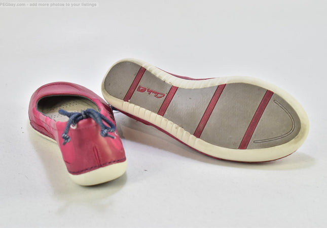 Clarks Damen Halbschuhe Slipper Ballerinas UK 4,5 Nr. 25-U 1407 - Schuh-Gebraucht - Second-hand - gebrauchte Schuhe