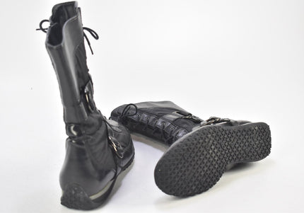Paul Green Damen Stiefelette Boots UK 4 Nr. 24-J 3590-Schuh-Gebraucht-secondhand