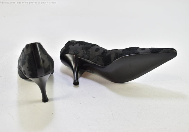 Charles Jourdan Damen Pumps High Heels UK 7,5 Nr. 25-A 731-Schuh-Gebraucht-secondhand