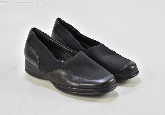 Semler Damen Halbschuhe Slipper Ballerinas UK 3 Nr. 25-T 2183-gebrauchte Schuhe-second hand-SchuhGebraucht