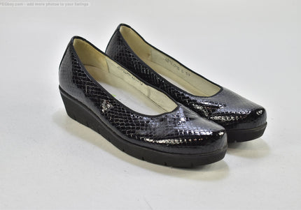 Waldläufer  Damen Halbschuhe Slipper Ballerinas  UK 5,5 Nr. 25-X 1987