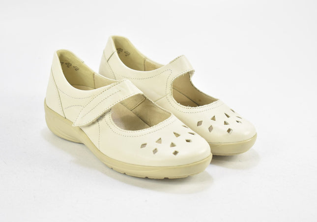 Semler Damen Halbschuhe Slipper Ballerinas UK 1,5 Nr. 24-F 1096-Schuh-Gebraucht-secondhand