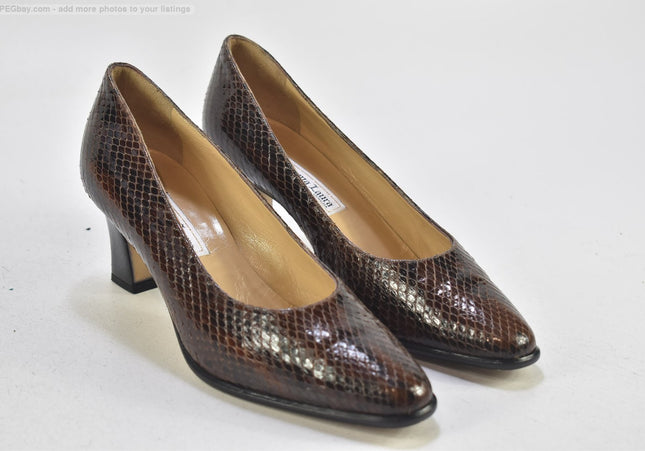 Donna Laura Damen Pumps High Heels EUR 38,5 Nr. 25-F 1039-Schuh-Gebraucht-secondhand