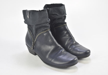 Rieker Damen Stiefelette Boots EUR 37 Nr. 24-J 3592-Schuh-Gebraucht-secondhand