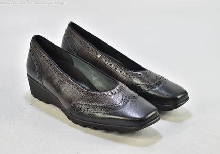 Theresia M.  Damen Halbschuhe Slipper Ballerinas  UK 5,5 Nr. 25-O 579