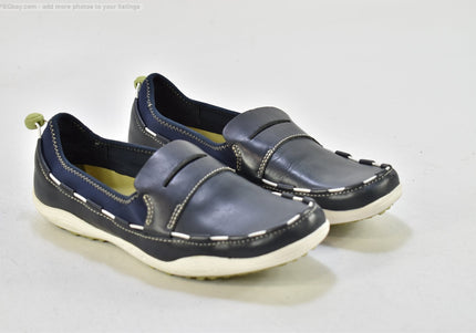 Timberland Damen Halbschuhe Slipper Ballerinas US 7 Nr. 25-T 2184-gebrauchte Schuhe-second hand-SchuhGebraucht