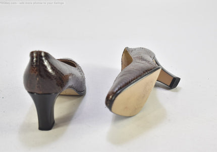 Donna Laura Damen Pumps High Heels EUR 38,5 Nr. 25-F 1039-Schuh-Gebraucht-secondhand