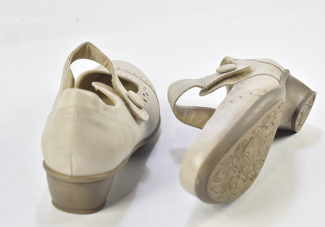 Waldläufer Damen Pumps High Heels UK 7,5 Nr. 23-N 2851-Schuh-Gebraucht-secondhand
