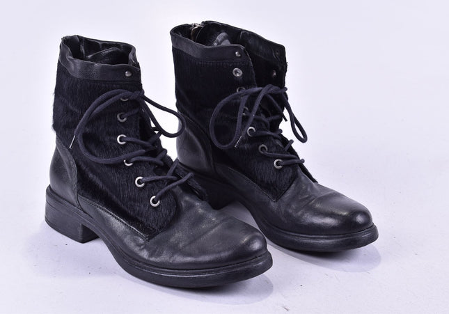 Mjus Damen Stiefelette Boots EUR 37 Nr. 24-M 384-Schuh-Gebraucht-secondhand