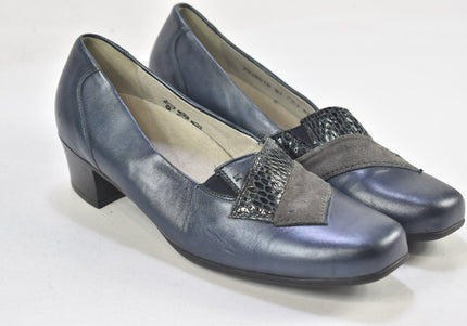 Waldläufer Damen Pumps High Heels UK 7 Nr. 23-N 2852-Schuh-Gebraucht-secondhand
