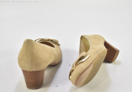 Hassia Rimini Damen Pumps High Heels UK 6 Nr. 25-M 384-Schuh-Gebraucht-secondhand
