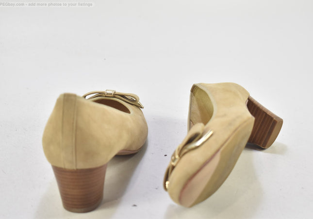 Hassia Rimini Damen Pumps High Heels UK 6 Nr. 25-M 384-Schuh-Gebraucht-secondhand
