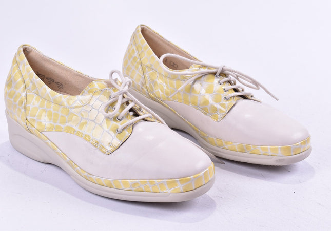 Waldläufer Damen Halbschuhe Freizeitschuhe UK 7 Nr. 24-F 754-Schuh-Gebraucht-secondhand