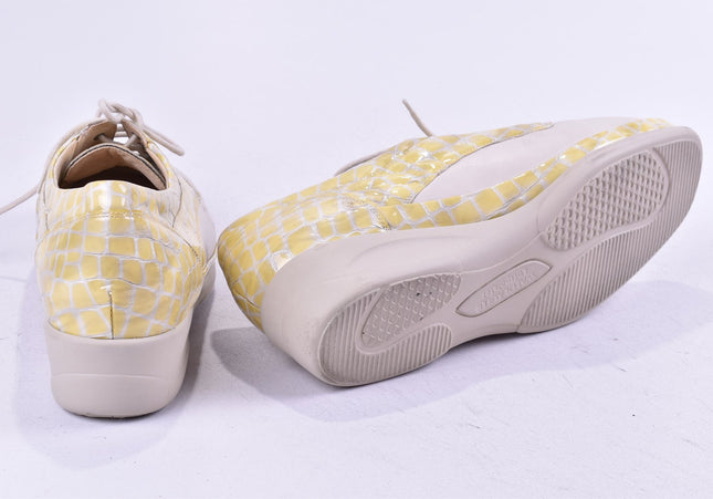 Waldläufer Damen Halbschuhe Freizeitschuhe UK 7 Nr. 24-F 754-Schuh-Gebraucht-secondhand