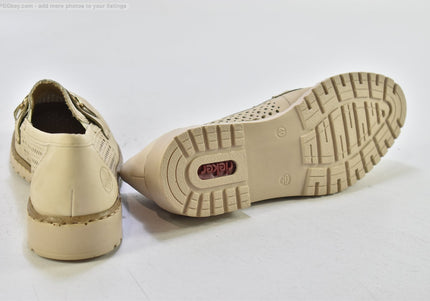 Rieker  Damen Halbschuhe Slipper Ballerinas  EUR 40 Nr. 26-Y 1291
