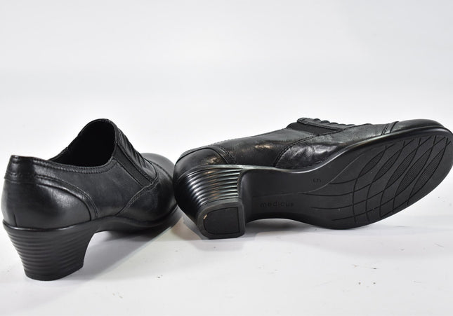 Medicus Damen Halbschuhe Slipper Ballerinas UK 5 Nr. 24-M 2473-Schuh-Gebraucht-secondhand