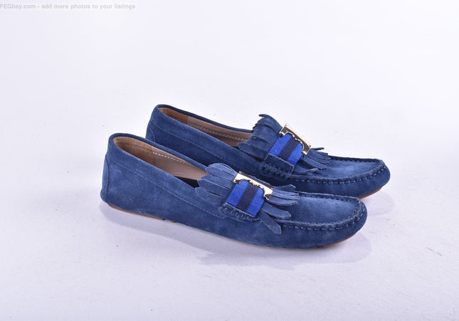 Tory Burch Damen Halbschuhe Slipper Ballerinas US 9 Nr. 25-P 1158-SchuhGebraucht