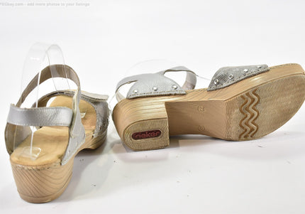 Rieker  Damen Sandale Sandalette  EUR 39 Nr. 25-S 3184