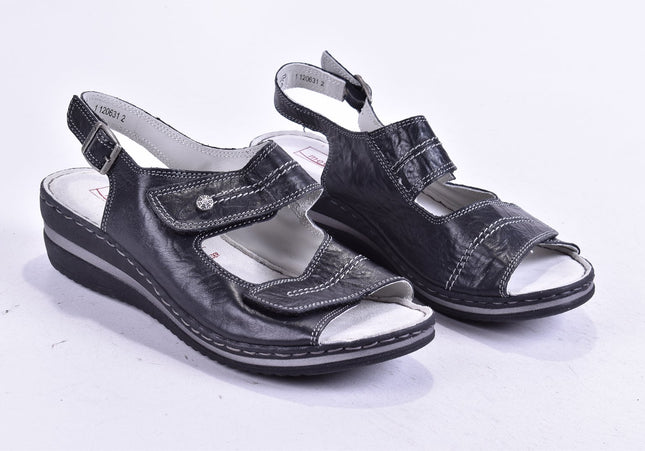 Medicus Damen Sandale Sandalette UK 5 Nr. 24-SD 3745-Schuh-Gebraucht-secondhand