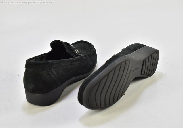 Grünwald Damen Halbschuhe Slipper Ballerinas UK 4,5 Nr. 25-T 2187-gebrauchte Schuhe-second hand-SchuhGebraucht