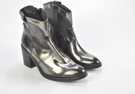 HIP Damen Stiefelette Boots EUR 38 Nr. 24-J 3596-Schuh-Gebraucht-secondhand