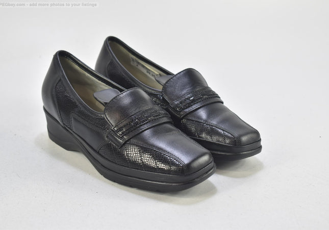 Waldläufer Damen Halbschuhe Slipper Ballerinas UK 4 Nr. 25-J 1895-Schuh-Gebraucht-secondhand
