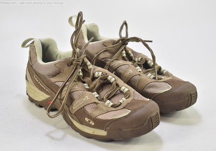 Salomon Damen Wanderschuhe Trekking EUR 40 2/3 Nr. 25-F 727-Schuh-Gebraucht-secondhand