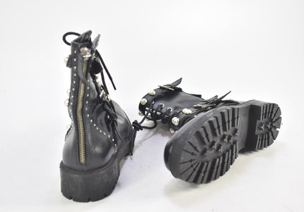 Zara Damen Stiefelette Boots EUR 38 Nr. 24-F 368-Schuh-Gebraucht-secondhand