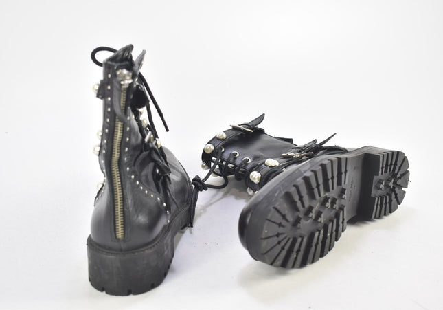 Zara Damen Stiefelette Boots EUR 38 Nr. 24-F 368-Schuh-Gebraucht-secondhand