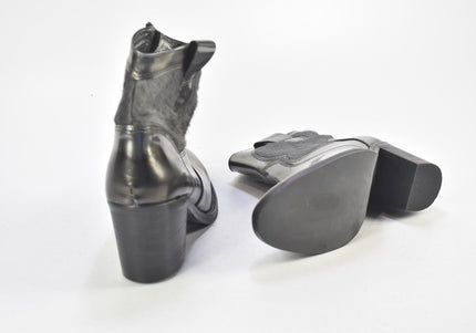 HIP Damen Stiefelette Boots EUR 38 Nr. 24-J 3596-Schuh-Gebraucht-secondhand