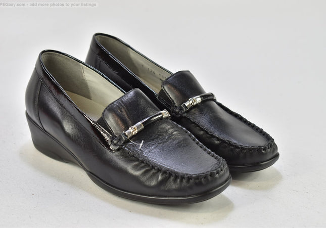 Medicus Damen Halbschuhe Slipper Ballerinas UK 4,5 Nr. 25-P 192-SchuhGebraucht