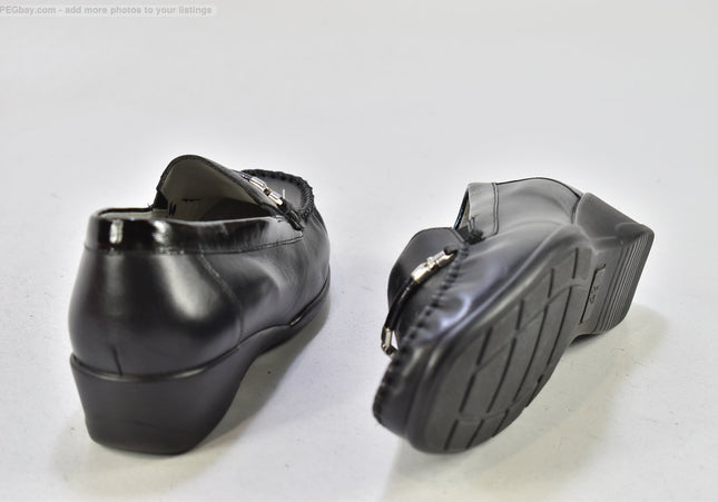 Medicus Damen Halbschuhe Slipper Ballerinas UK 4,5 Nr. 25-P 192-SchuhGebraucht