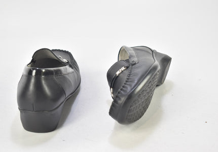 Waldläufer Damen Halbschuhe Slipper Ballerinas UK 6,5 Nr. 24-U 1550-Schuh-Gebraucht-secondhand