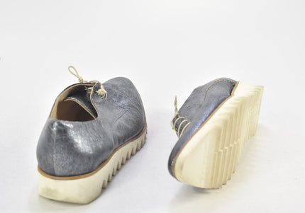 Donna Carolina Damen Halbschuhe Slipper Ballerinas SL 26,5 cm Nr. 24-J 4097-Schuh-Gebraucht-secondhand
