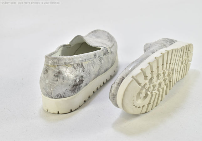 Waldläufer Damen Halbschuhe Slipper Ballerinas UK 8 Nr. 25-T 2190-gebrauchte Schuhe-second hand-SchuhGebraucht