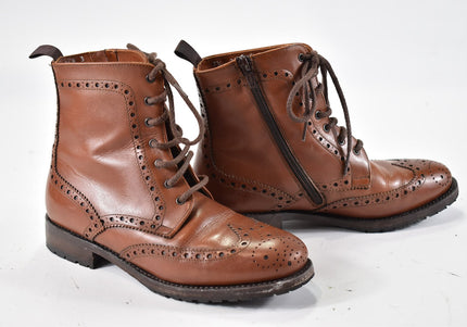 Shoepassion Damen Stiefelette Boots UK 3,5 Nr. 24-A 1501-Schuh-Gebraucht-secondhand